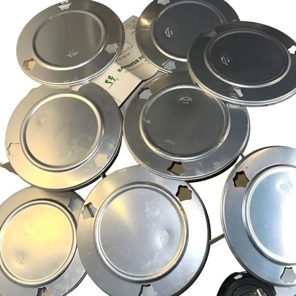 Silverim plates - set of 8